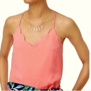 J Crew Scalloped Cami